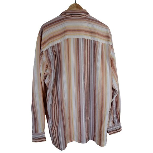 Tommy Bahama Men's striped Long sleeve button-down shirt size XL - Picture 3 of 6